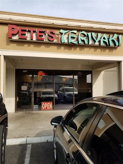 Pete's teriyaki fresno ca - It's not bad, hence the 4 star rating, however it's no Pete's Teriyaki And there's no way I was giving 5 stars to this place when Pete's Teriyaki is the only place worthy of 5 stars. That being said, if you want some Pete's Teriyaki taste without actually going to Pete's Teriyaki, then this modern Pete's Teriyaki doppelgänger will do.